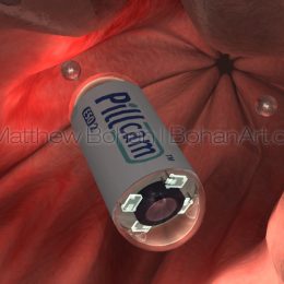 Pill Cam (Lightwave 3d) images and animation available for licensing